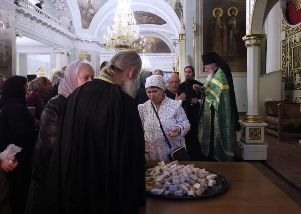 Святейший Патриарх Кирилл возглавил престольные торжества в Даниловом монастыре и совершил пресвитерскую хиротонию насельника обители