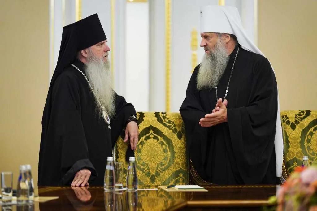 В Синодальной резиденции в Даниловом монастыре состоялось заседание Священного Синода