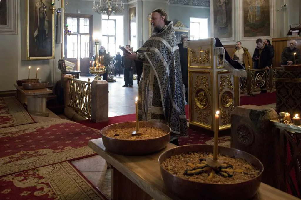 Литургия Преждеосвященных Даров в Даниловой обители