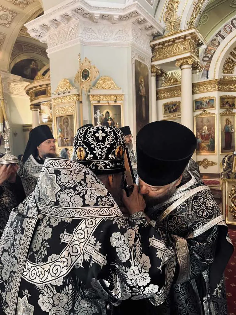 Епископ Алексий в обители князя Даниила совершил первую в этом году Литургию Преждеосвященных Даров