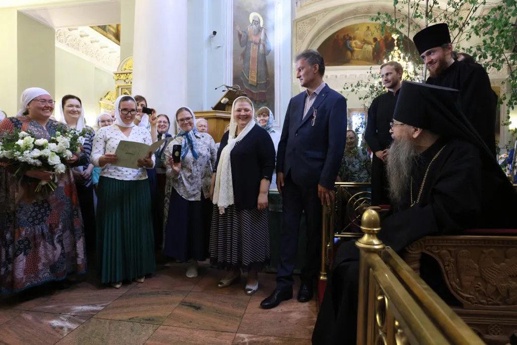 В день Святого Духа состоялся выпуск учащихся Регентско-певческих курсов при Даниловом монастыре