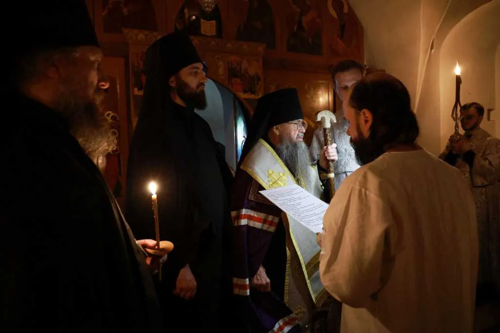 В Даниловом монастыре совершен монашеский постриг