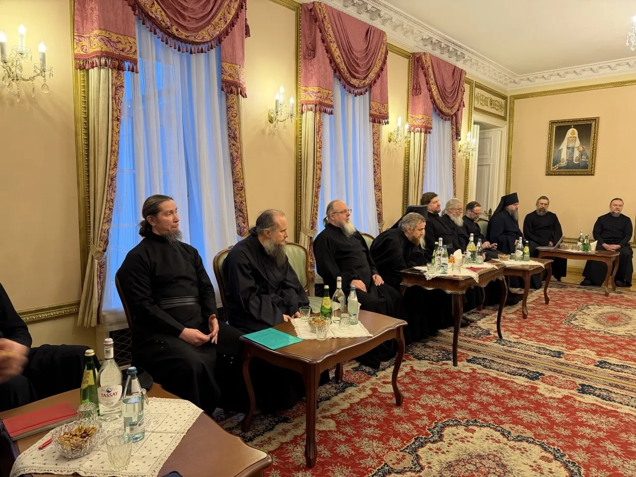 В обители состоялась очередная встреча братии монастыря, посвященная Даниловским новомученикам