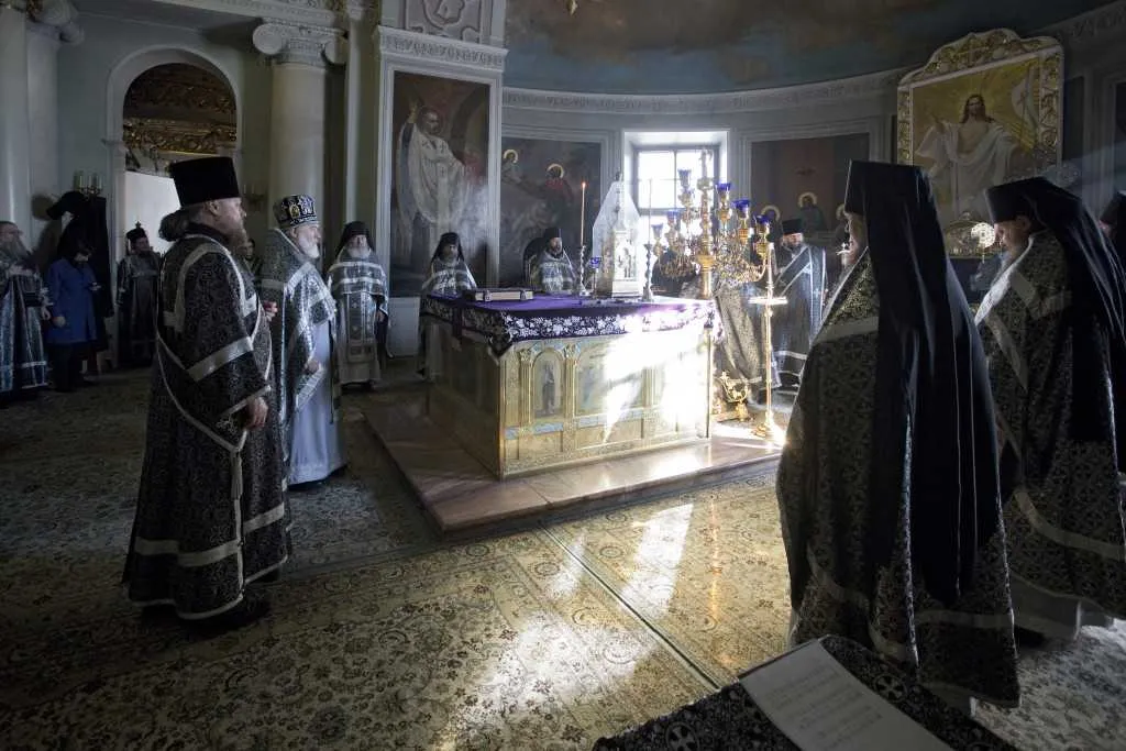 Литургия Преждеосвященных Даров в Даниловой обители
