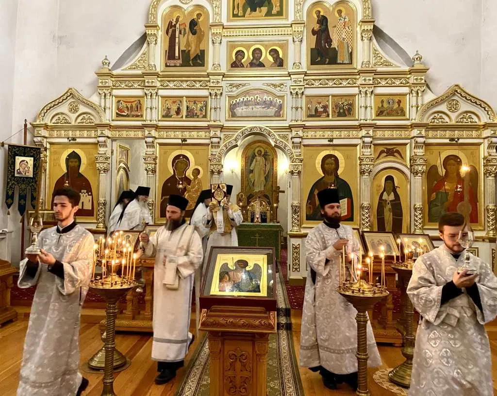 Епископ Алексий возглавил престольные торжества храма в честь Архистратига Михаила в селе Михеи