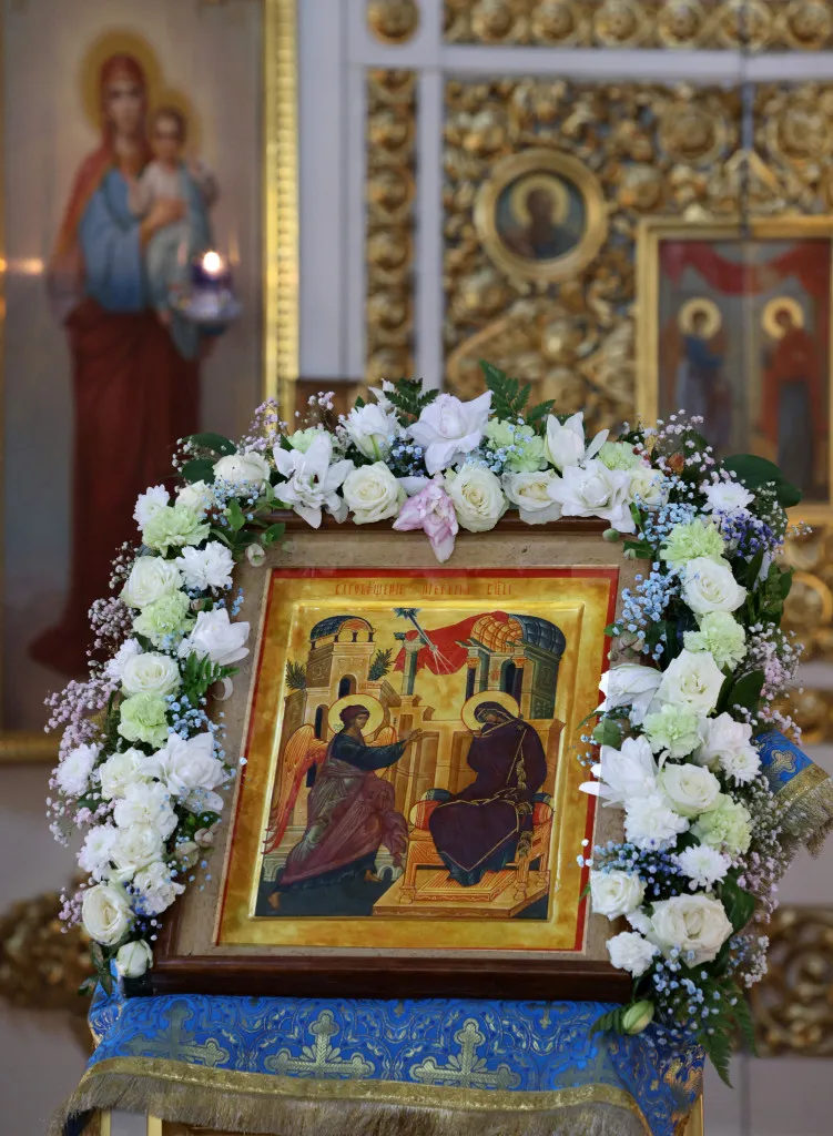 Праздник Благовещения Пресвятой Богородицы в Даниловом монастыре