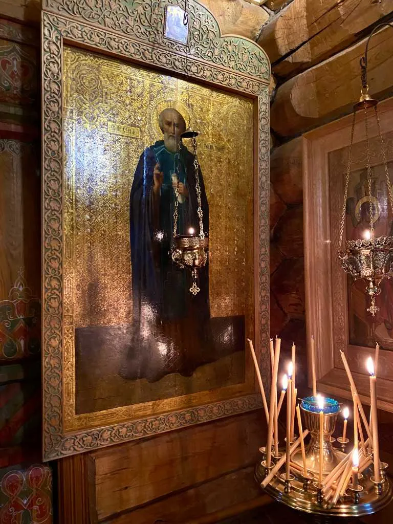 В день памяти преподобного Сергия Радонежского в скиту Данилова монастыря прошли престольные торжества