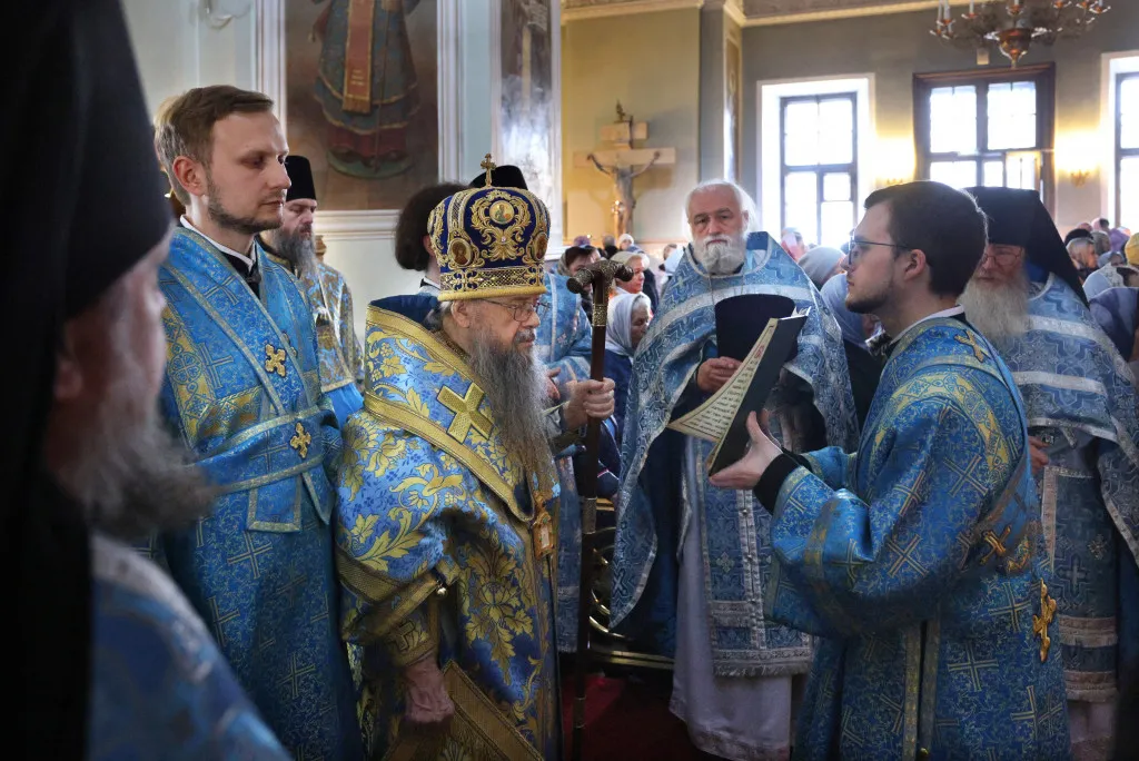 Праздник Благовещения Пресвятой Богородицы в Даниловом монастыре
