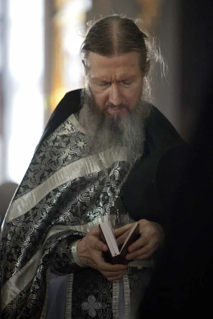 Литургия Преждеосвященных Даров в Даниловой обители