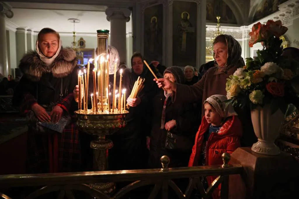 В Неделю сыропустную, день памяти благоверного князя Даниила Московского, Святейший Патриарх Кирилл совершил Литургию в Даниловом ставропигиальном монастыре