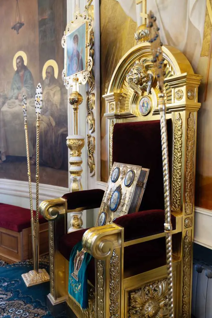 В Неделю сыропустную, день памяти благоверного князя Даниила Московского, Святейший Патриарх Кирилл совершил Литургию в Даниловом ставропигиальном монастыре