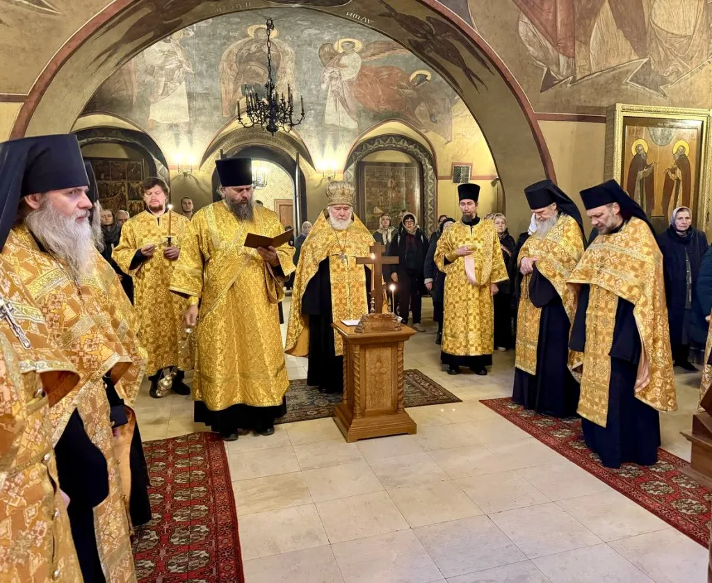 В Даниловом монастыре молитвенно почтили память архиепископа Феодора (Поздеевского)