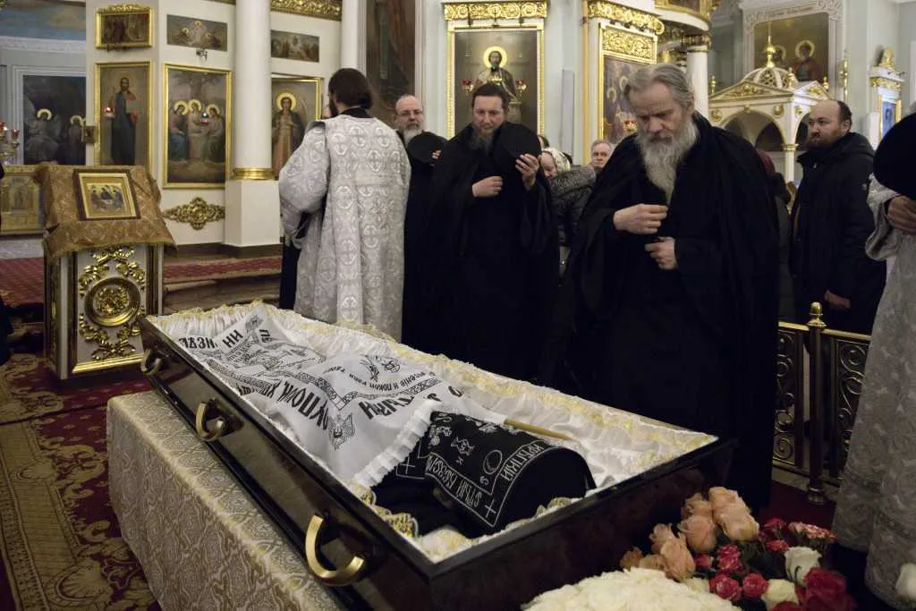 В Даниловом монастыре состоялось отпевание новопреставленного иеромонаха Луки (Филатова)