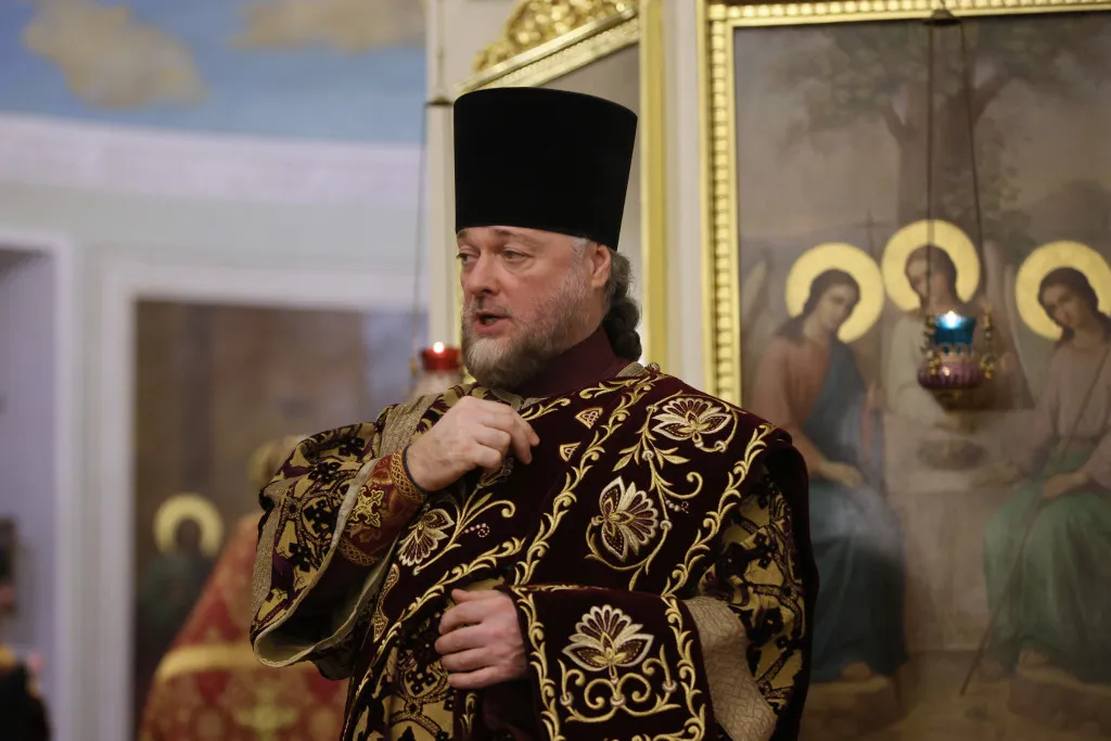 В Даниловой обители прошли торжественные богослужения праздника Воздвижения Креста Господня