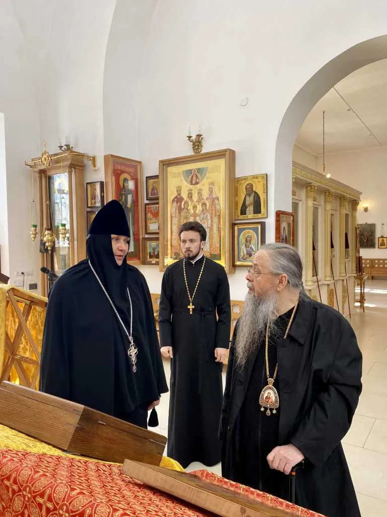 Наместник Данилова монастыря посетил г. Кашин