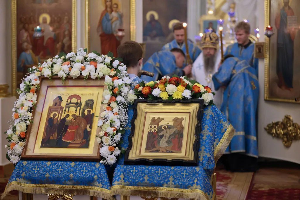 Обитель князя Даниила встретила праздник Сретения Господня