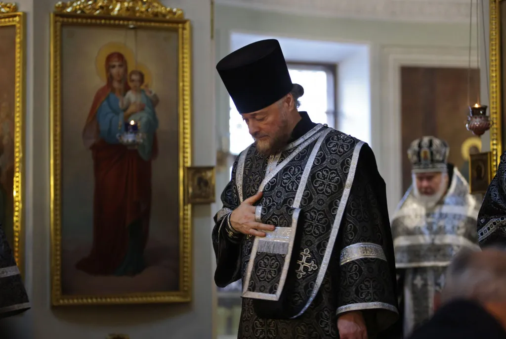 В среду первой седмицы Великого поста епископ Алексий совершил Литургию Преждеосвященных Даров