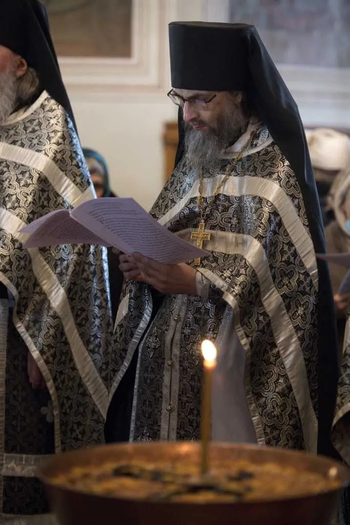 Литургия Преждеосвященных Даров в Даниловой обители