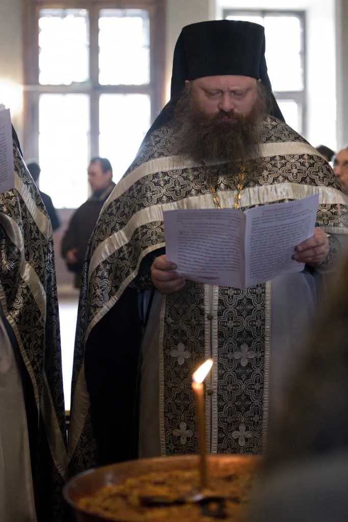 Литургия Преждеосвященных Даров в Даниловой обители