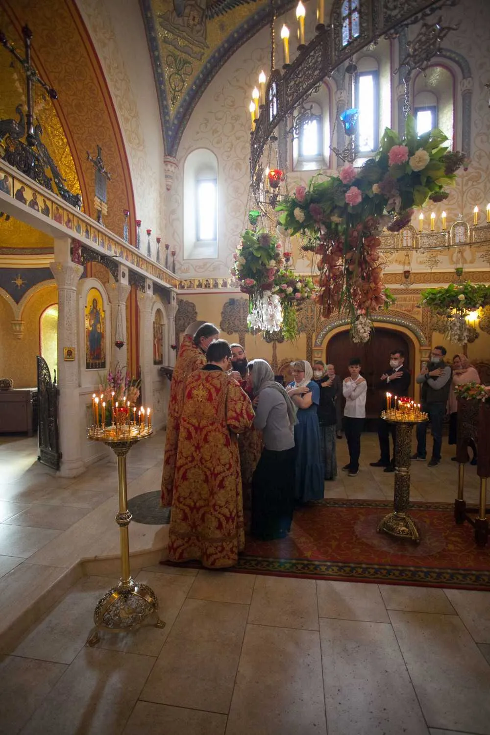 Престольный праздник в храме святых мучениц Веры, Надежды, Любови и матери их Софии.