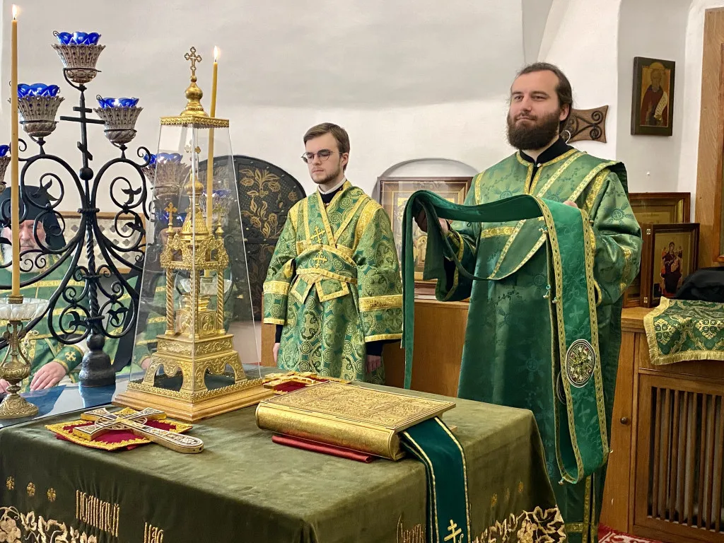 Данилова обитель почтила память преподобного Георгия Даниловского, исповедника