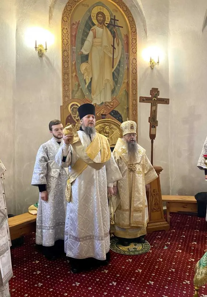 Епископ Алексий возглавил престольные торжества храма в честь Архистратига Михаила в селе Михеи