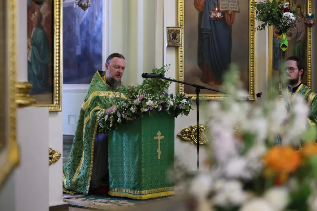 Обитель князя Даниила встретила праздник Святой Троицы