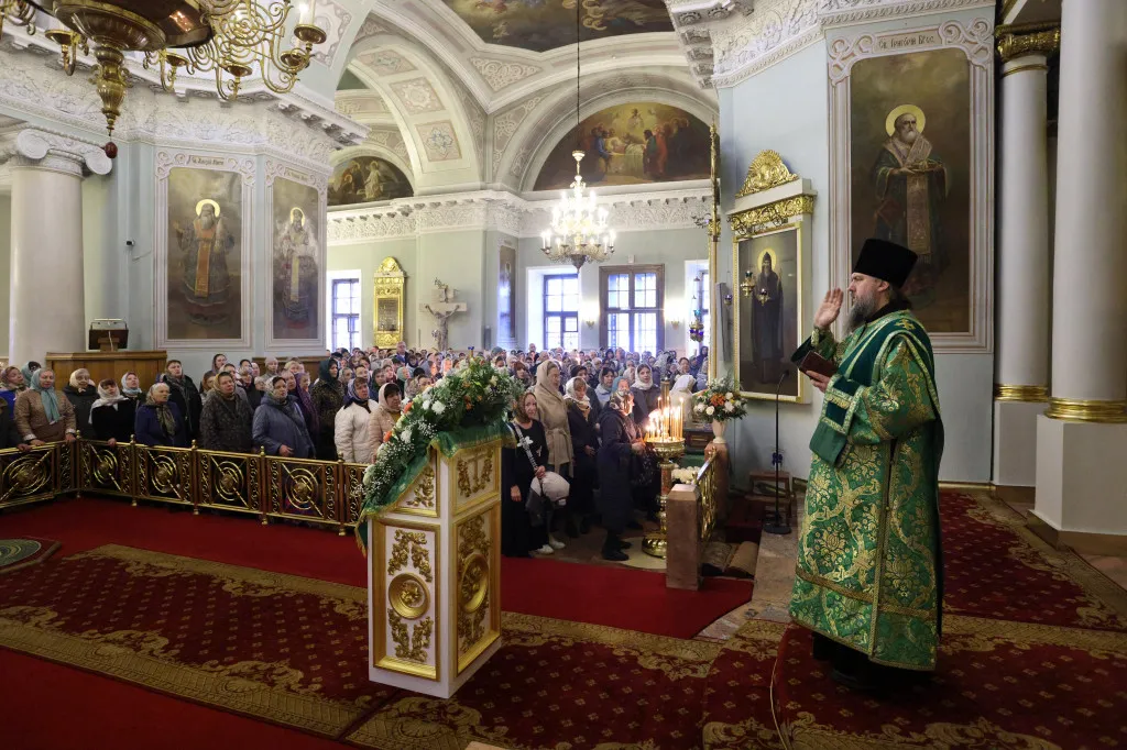 В праздник Входа Господня в Иерусалим в обители князя Даниила прошли торжественные богослужения