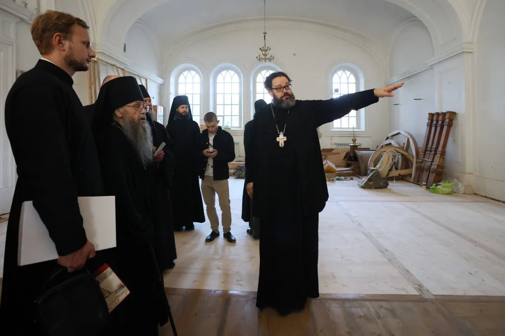 Епископ Алексий, братия и сотрудники Даниловой обители посетили город Кашин