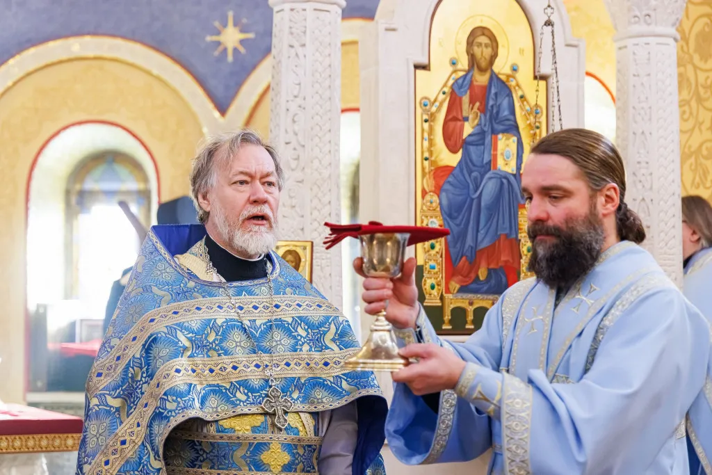 Епископ Алексий доставил икону Божией Матери «Целительница» в храм при НМИЦ ДГОИ им. Дмитрия Рогачева