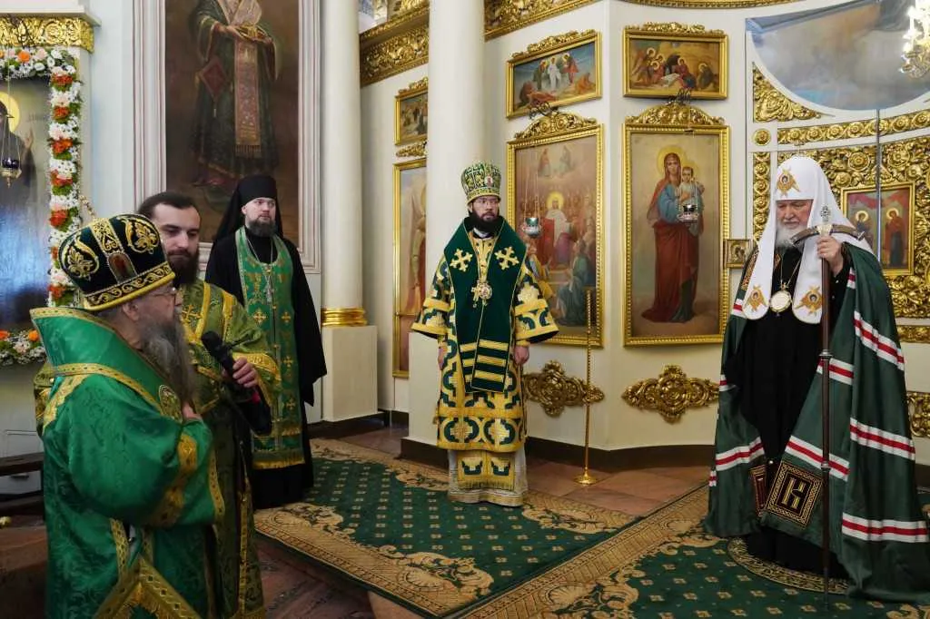Святейший Патриарх Кирилл возглавил престольные торжества в обители князя Даниила
