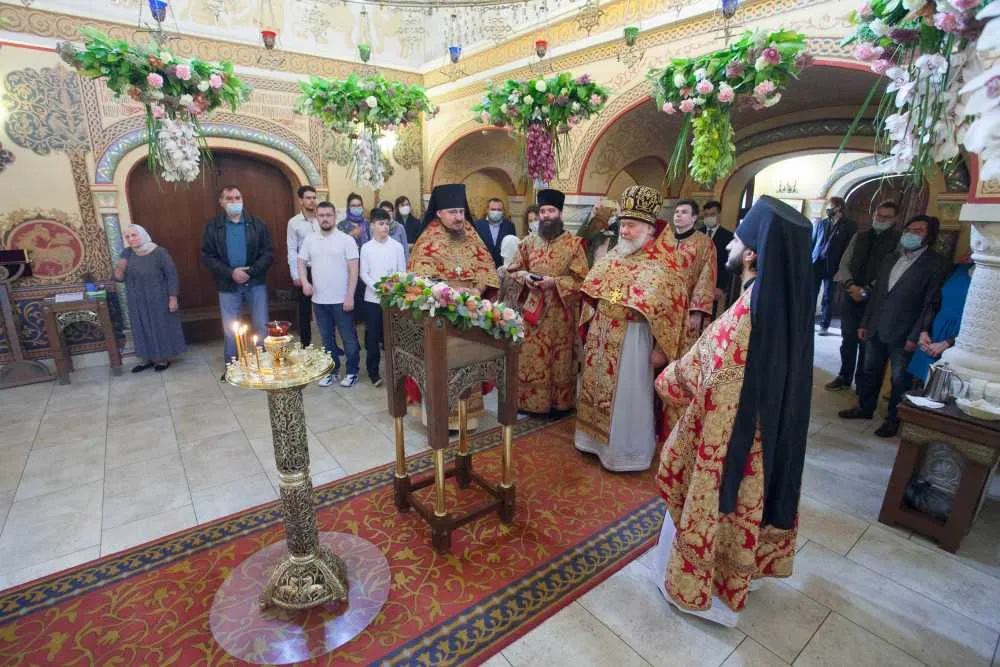 Престольный праздник в храме святых мучениц Веры, Надежды, Любови и матери их Софии.
