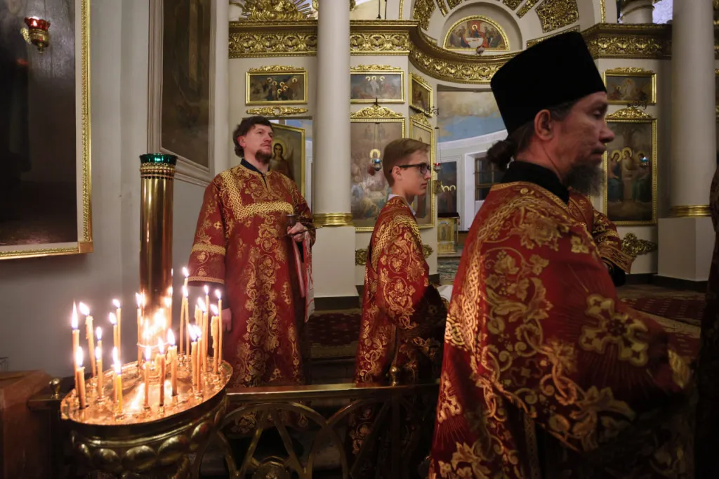 Обитель князя Даниила встретила праздник Воздвижения Честного и Животворящего Креста Господня