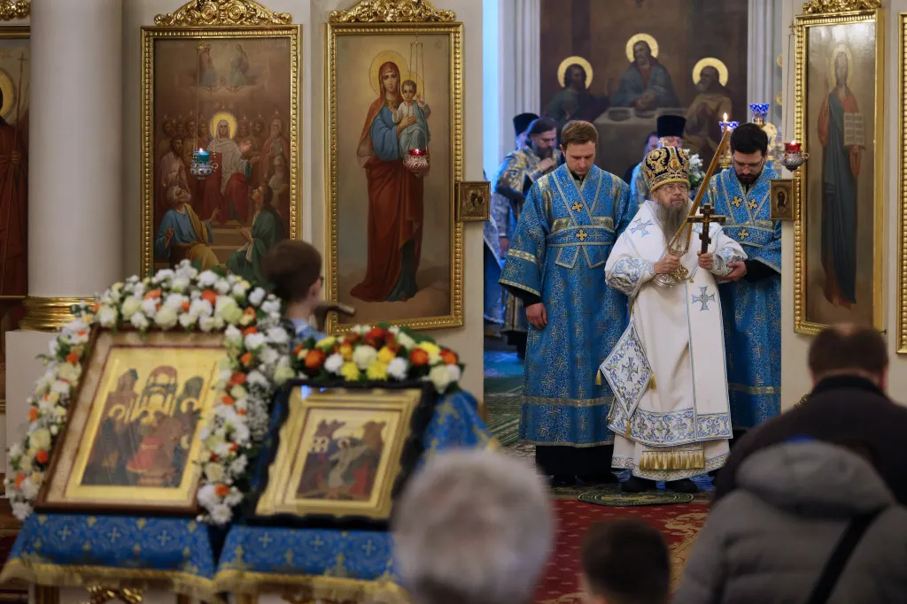 Обитель князя Даниила встретила праздник Сретения Господня