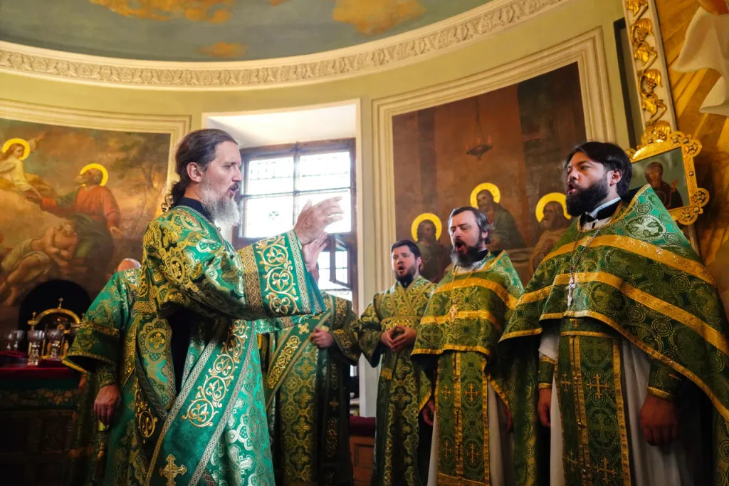 Святейший Патриарх Кирилл возглавил престольные торжества в Даниловом монастыре и совершил пресвитерскую хиротонию насельника обители