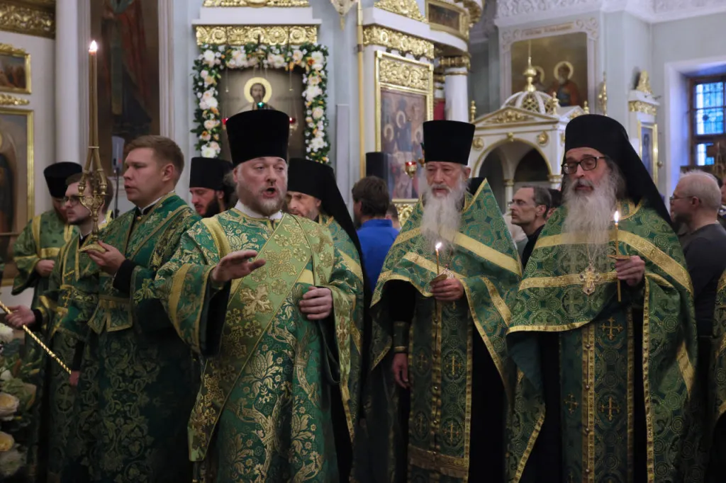 Святейший Патриарх Кирилл возглавил престольные торжества в Даниловом монастыре и совершил пресвитерскую хиротонию насельника обители