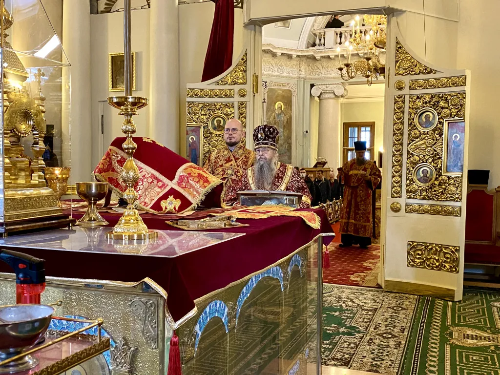 Обитель князя Даниила встретила праздник Воздвижения Честного и Животворящего Креста Господня