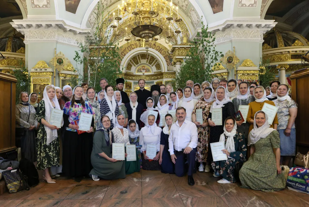 В день Святого Духа состоялся выпуск учащихся Регентско-певческих курсов при Даниловом монастыре