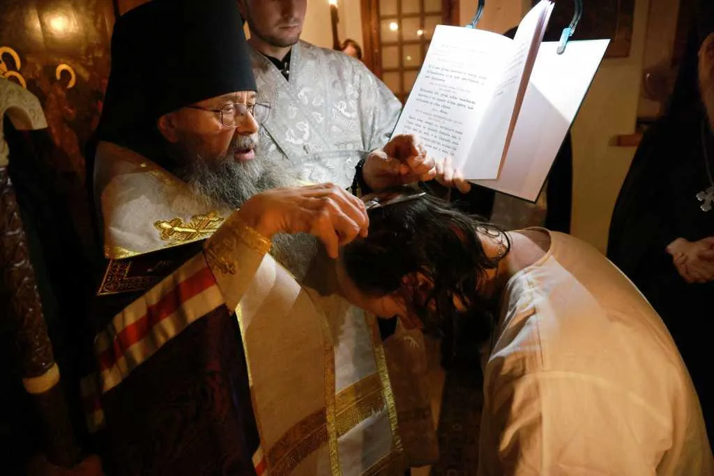 В Даниловом монастыре совершен монашеский постриг