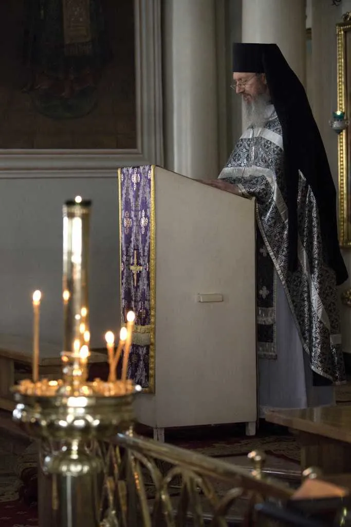 Литургия Преждеосвященных Даров в Даниловой обители