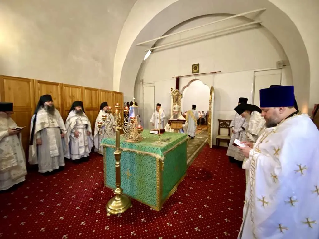 Епископ Алексий возглавил престольные торжества храма в честь Архистратига Михаила в селе Михеи