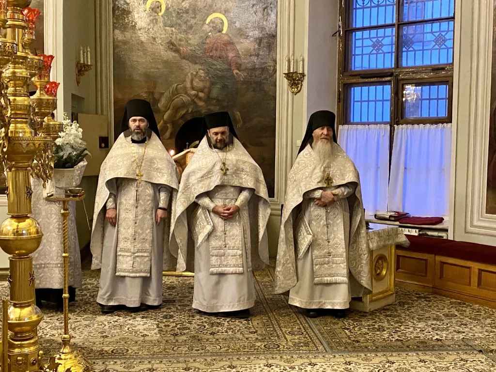 В Даниловой обители прошли торжественные богослужения Навечерия Рождества Христова