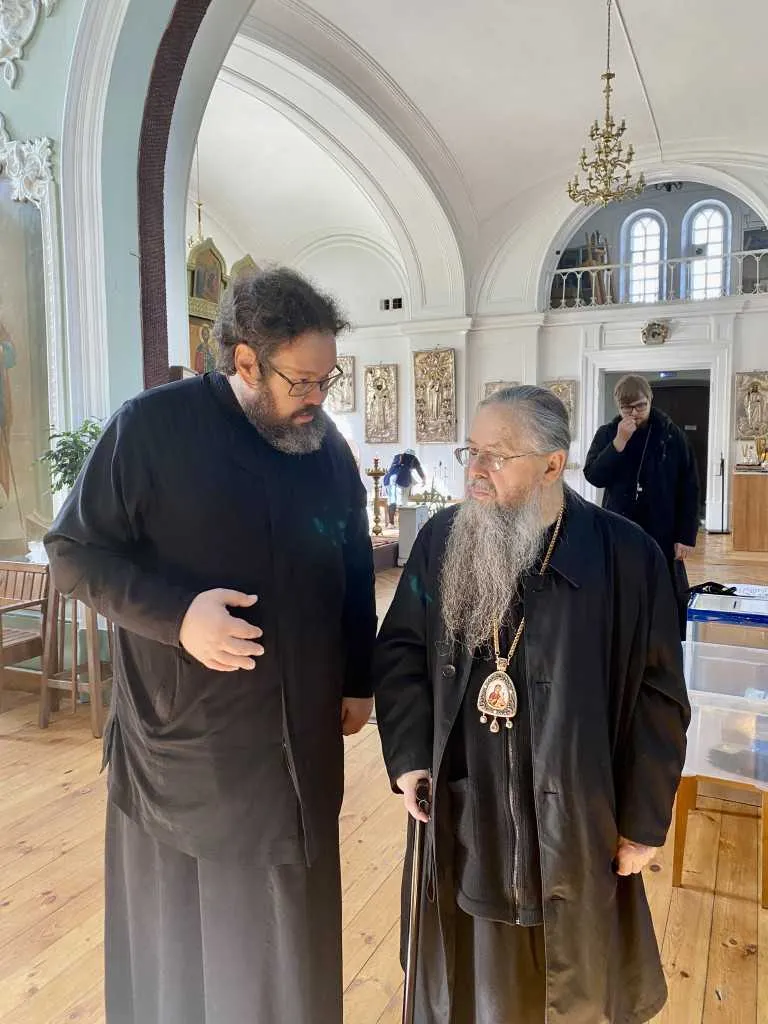 Наместник Данилова монастыря посетил г. Кашин