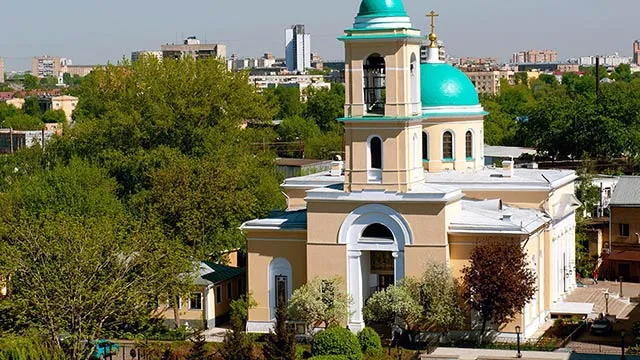 Храм Воскресения Словущего в Даниловской слободе