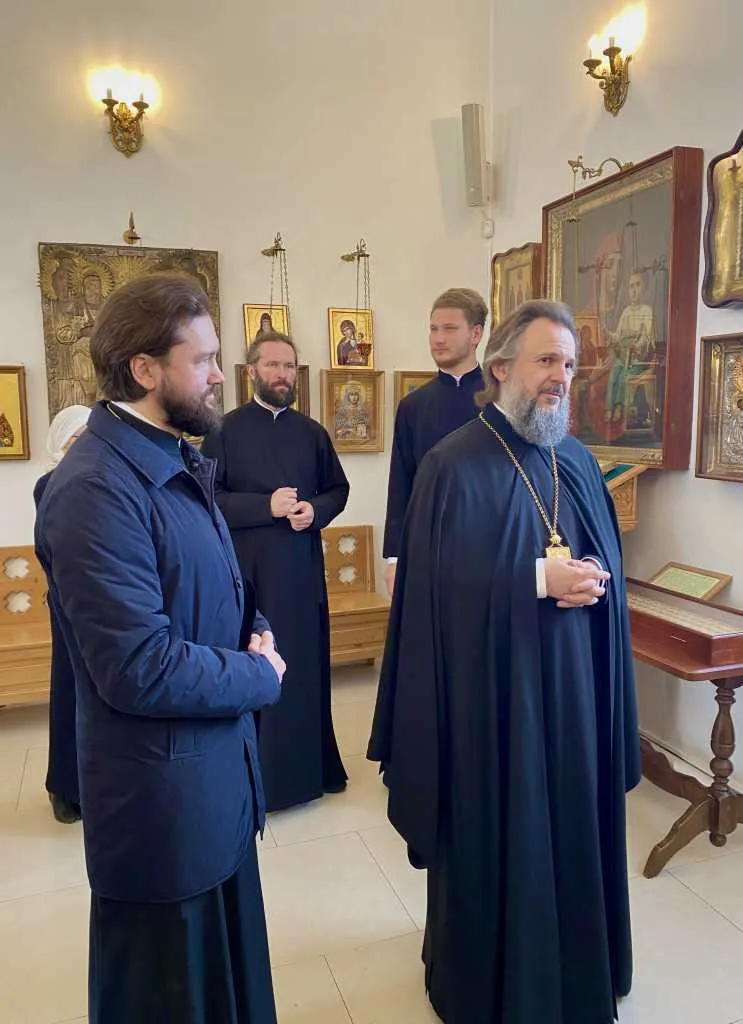 Наместник Данилова монастыря посетил г. Кашин