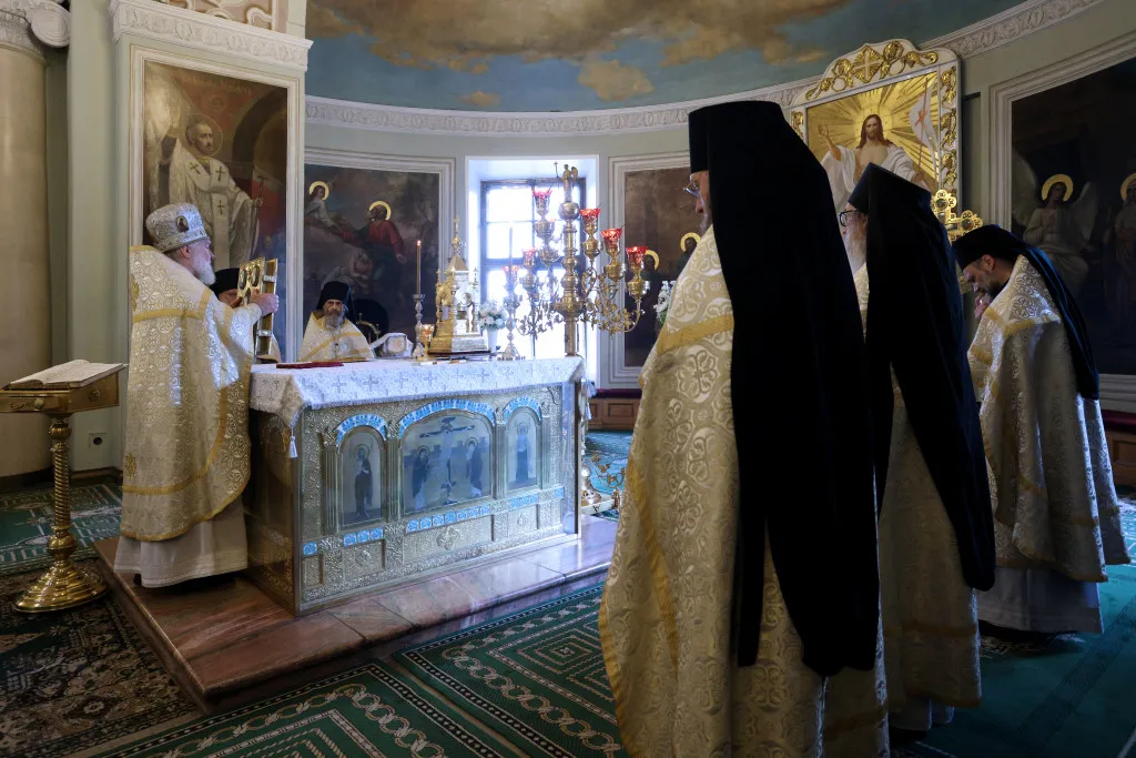 Праздник Преображения Господня в Даниловой обители