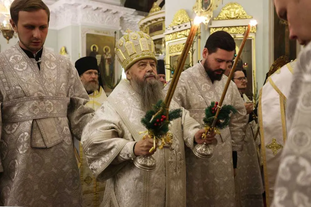 В обители князя Даниила встретили праздник Рождества Христова