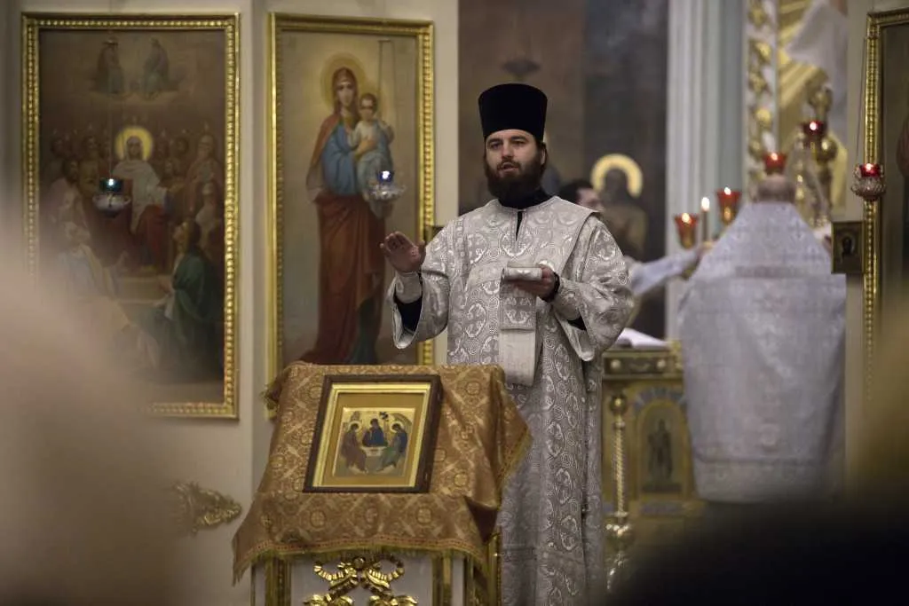 В Даниловом монастыре состоялось отпевание новопреставленного иеромонаха Луки (Филатова)