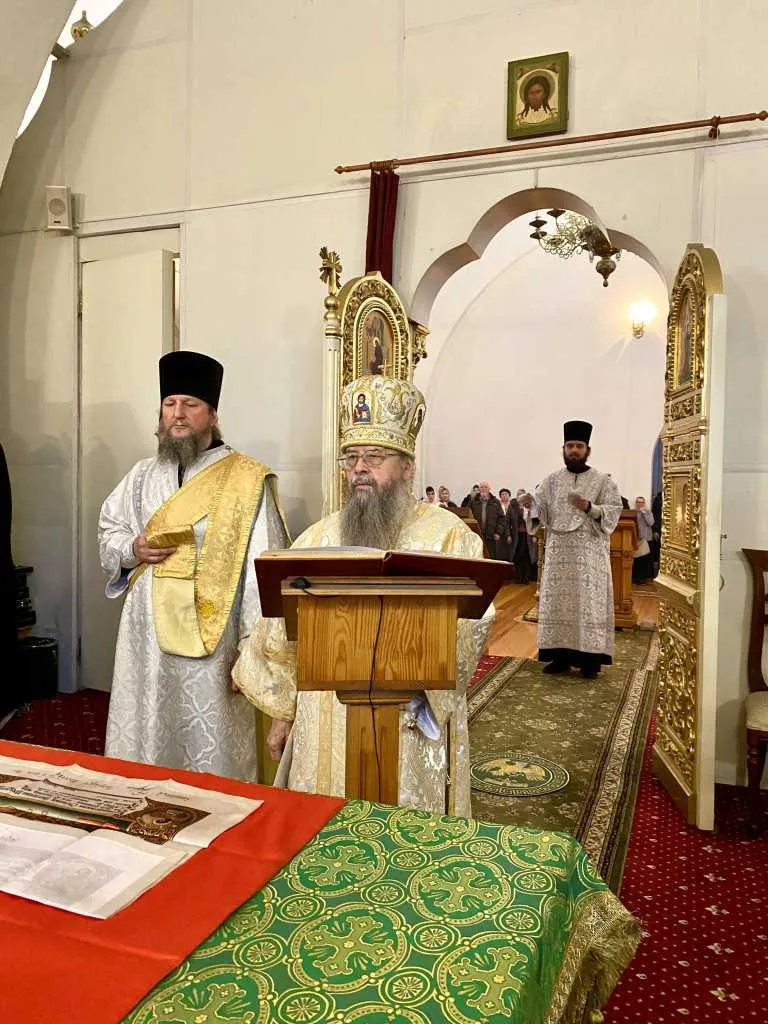 Епископ Алексий возглавил престольные торжества храма в честь Архистратига Михаила в селе Михеи