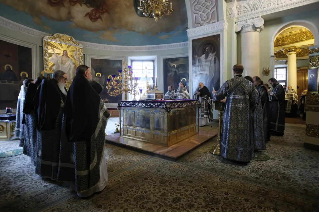 В среду первой седмицы Великого поста епископ Алексий совершил Литургию Преждеосвященных Даров